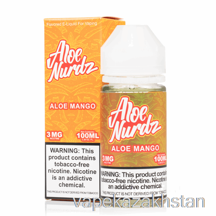 Vape Kazakhstan Aloe Mango - Cloud Nurdz - 100mL 6mg